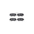 7512-21018 by DYNAMIC FRICTION COMPANY - Rotors-Drilled & Slotted-Silver w/ 5000 Advanced Brake Pads Incl Hdw