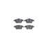 7512-27059 by DYNAMIC FRICTION COMPANY - Brake Rotor - Drilled & Slotted - Silver w/5000 Brake Pads & HW Kit