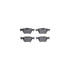 7512-31109 by DYNAMIC FRICTION COMPANY - Rotors-Drilled & Slotted-Silver w/ 5000 Advanced Brake Pads Incl Hdw
