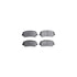 7512-39017 by DYNAMIC FRICTION COMPANY - Rotors-Drilled & Slotted-Silver w/ 5000 Advanced Brake Pads Incl Hdw