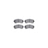 7512-40267 by DYNAMIC FRICTION COMPANY - Rotors-Drilled & Slotted-Silver w/ 5000 Advanced Brake Pads Incl Hdw