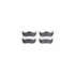 7512-42028 by DYNAMIC FRICTION COMPANY - Brake Rotor - Dimpled & Slotted - Silver w/5000 Brake Pads & HW Kit