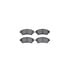 7512-45074 by DYNAMIC FRICTION COMPANY - Rotors-Drilled & Slotted-Silver w/ 5000 Advanced Brake Pads Incl Hdw