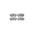 7512-46018 by DYNAMIC FRICTION COMPANY - Rotors-Drilled & Slotted-Silver w/ 5000 Advanced Brake Pads Incl Hdw