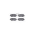 7512-46025 by DYNAMIC FRICTION COMPANY - Rotors-Drilled & Slotted-Silver w/ 5000 Advanced Brake Pads Incl Hdw