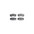 7512-46070 by DYNAMIC FRICTION COMPANY - Rotors-Drilled & Slotted-Silver w/ 5000 Advanced Brake Pads Incl Hdw
