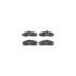 7512-52064 by DYNAMIC FRICTION COMPANY - Rotors-Drilled & Slotted-Silver w/ 5000 Advanced Brake Pads Incl Hdw