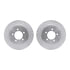 7202-54007 by DYNAMIC FRICTION COMPANY - Brake Rotor - Drilled & Slotted - Silver- HD Brake Pad