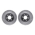 7212-40169 by DYNAMIC FRICTION COMPANY - Brake Rotor - Drilled & Slotted - Silver- HD Brake Pad - Hardware