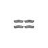 7212-40171 by DYNAMIC FRICTION COMPANY - Brake Rotor - Drilled & Slotted - Silver- HD Brake Pad - Hardware