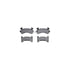 7212-47029 by DYNAMIC FRICTION COMPANY - Brake Rotor - Drilled & Slotted - Silver- HD Brake Pad - Hardware