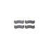 7212-48012 by DYNAMIC FRICTION COMPANY - Brake Rotor - Drilled & Slotted - Silver- HD Brake Pad - Hardware