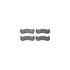7212-48023 by DYNAMIC FRICTION COMPANY - Brake Rotor - Drilled & Slotted - Silver- HD Brake Pad - Hardware