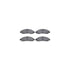 7212-48025 by DYNAMIC FRICTION COMPANY - Brake Rotor - Drilled & Slotted - Silver- HD Brake Pad - Hardware