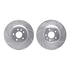 7212-54004 by DYNAMIC FRICTION COMPANY - Brake Rotor - Drilled & Slotted - Silver- HD Brake Pad - Hardware
