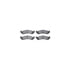 7212-54004 by DYNAMIC FRICTION COMPANY - Brake Rotor - Drilled & Slotted - Silver- HD Brake Pad - Hardware