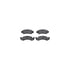 7212-99079 by DYNAMIC FRICTION COMPANY - Brake Rotor - Drilled & Slotted - Silver- HD Brake Pad - Hardware