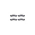 7212-99118 by DYNAMIC FRICTION COMPANY - Brake Rotor - Drilled & Slotted - Silver- HD Brake Pad - Hardware