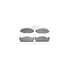 7412-42023 by DYNAMIC FRICTION COMPANY - Brake Rotor - Drilled & Slotted - Silver- HD Brake Pad - Hardware