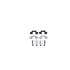 7412-48023 by DYNAMIC FRICTION COMPANY - Brake Rotor - Drilled & Slotted - Silver- HD Brake Pad - Hardware