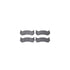 7412-48026 by DYNAMIC FRICTION COMPANY - Brake Rotor - Drilled & Slotted - Silver- HD Brake Pad - Hardware