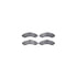 7412-48028 by DYNAMIC FRICTION COMPANY - Brake Rotor - Drilled & Slotted - Silver- HD Brake Pad - Hardware