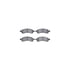 7412-48031 by DYNAMIC FRICTION COMPANY - Brake Rotor - Drilled & Slotted - Silver- HD Brake Pad - Hardware