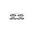 7412-54005 by DYNAMIC FRICTION COMPANY - Brake Rotor - Drilled & Slotted - Silver- HD Brake Pad - Hardware
