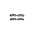 7412-54058 by DYNAMIC FRICTION COMPANY - Brake Rotor - Drilled & Slotted - Silver- HD Brake Pad - Hardware