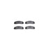7412-54100 by DYNAMIC FRICTION COMPANY - Brake Rotor - Drilled & Slotted - Silver- HD Brake Pad - Hardware