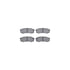7412-76023 by DYNAMIC FRICTION COMPANY - Brake Rotor - Drilled & Slotted - Silver- HD Brake Pad - Hardware