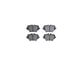 7502-31146 by DYNAMIC FRICTION COMPANY - Rotors-Drilled and Slotted-Silver with 5000 Advanced Brake Pads