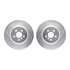 7502-31159 by DYNAMIC FRICTION COMPANY - Rotors-Drilled and Slotted-Silver with 5000 Advanced Brake Pads