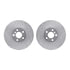 7502-31148 by DYNAMIC FRICTION COMPANY - Rotors-Drilled and Slotted-Silver with 5000 Advanced Brake Pads