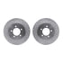 7502-54151 by DYNAMIC FRICTION COMPANY - Rotors-Drilled and Slotted-Silver with 5000 Advanced Brake Pads