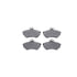 7502-74011 by DYNAMIC FRICTION COMPANY - Rotors-Drilled and Slotted-Silver with 5000 Advanced Brake Pads