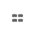 7502-74013 by DYNAMIC FRICTION COMPANY - Rotors-Drilled and Slotted-Silver with 5000 Advanced Brake Pads