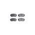 7512-76072 by DYNAMIC FRICTION COMPANY - Brake Rotor - Dimpled & Slotted - Silver w/5000 Brake Pads & HW Kit