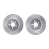 7602-39000 by DYNAMIC FRICTION COMPANY - Rotors-Drilled and Slotted-Silver with 5000 Euro Ceramic Brake Pads