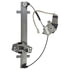 RPAH-119 by AISIN - Power Window Regulator Assembly w/ Motor
