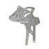 RPB030 by AISIN - Power Window Regulator Assembly w/o Motor