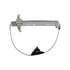 RPFD072 by AISIN - Power Window Regulator Assembly w/o Motor