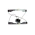 RPFD-090 by AISIN - Power Window Regulator Assembly w/o Motor