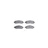 7512-59080 by DYNAMIC FRICTION COMPANY - Rotors-Drilled & Slotted-Silver w/ 5000 Advanced Brake Pads Incl Hdw