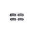 7512-59102 by DYNAMIC FRICTION COMPANY - Brake Rotor - Dimpled & Slotted - Silver w/5000 Brake Pads & HW Kit