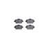 7512-63063 by DYNAMIC FRICTION COMPANY - Rotors-Drilled & Slotted-Silver w/ 5000 Advanced Brake Pads Incl Hdw