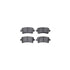 7512-65025 by DYNAMIC FRICTION COMPANY - Rotors-Drilled & Slotted-Silver w/ 5000 Advanced Brake Pads Incl Hdw