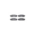 7512-67112 by DYNAMIC FRICTION COMPANY - Brake Rotor - Dimpled & Slotted - Silver w/5000 Brake Pads & HW Kit