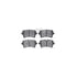 7512-73091 by DYNAMIC FRICTION COMPANY - Rotors-Drilled & Slotted-Silver w/ 5000 Advanced Brake Pads Incl Hdw