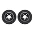 8212-39028 by DYNAMIC FRICTION COMPANY - Brake Rotor - Drilled & Slotted - Black- HD Brake Pad - Hardware